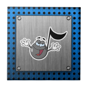 Carreau Note de musique de bande dessinée