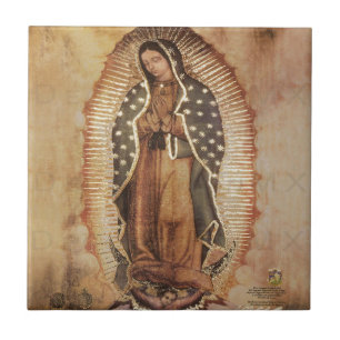 Carreau Notre-Dame De Guadalupe Mère Marie