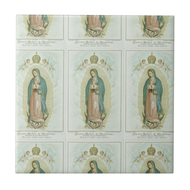 Carreau Notre Dame de la Guadalupe (Devant)