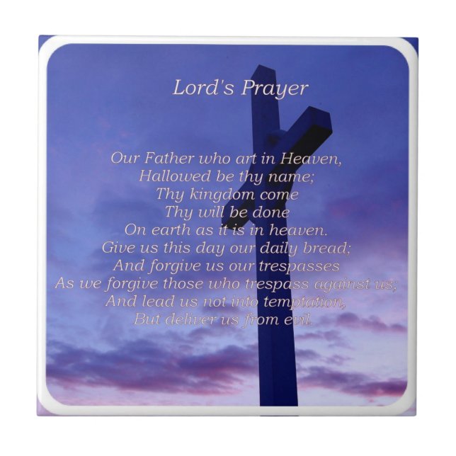 Carreau Notre tuile de père (Devant)