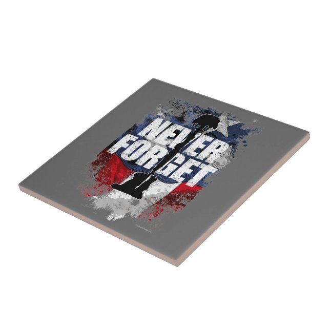 Carreau N'oubliez jamais (Memorial Day) (Côté)