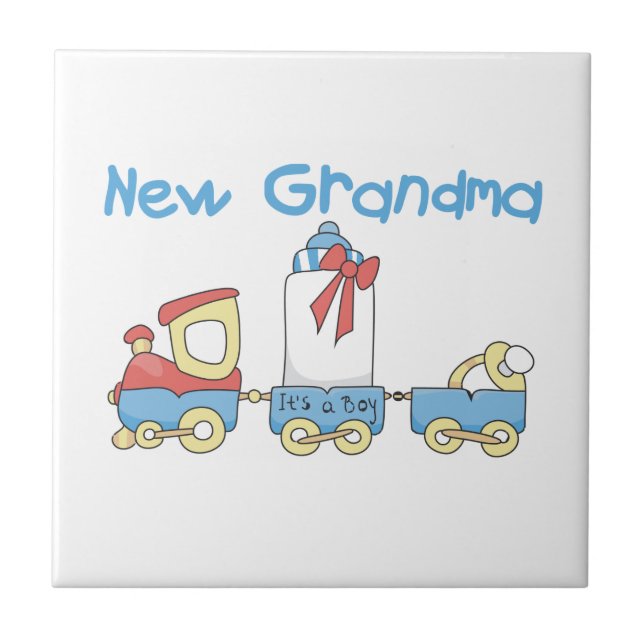 Carreau Nouveaux cadeaux de grand-mère-train (Devant)