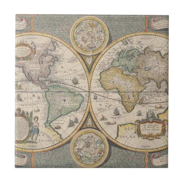 Carreau Nova Totius Terrarum Orbis Geographica (Devant)