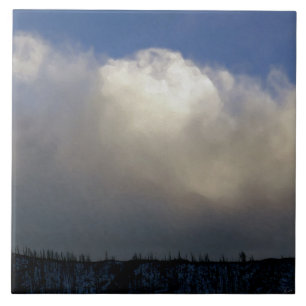 Carreau Nuages sur la crête