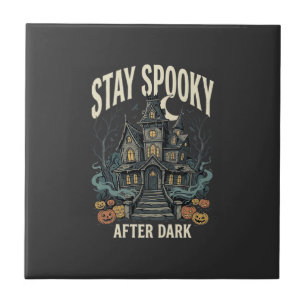 Carreau Nuit de la Maison Hantée d'Halloween