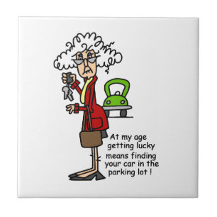 Carreau Obtenir un Humour chanceux