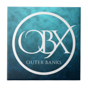 Carreau OBX Outer Banks NC sur Blue Water Arrière - plan B