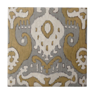 Carreau Ochre Ikat II