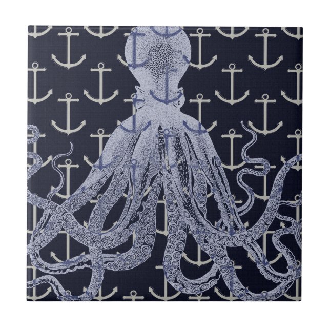 Carreau Octopus Nautique (Devant)
