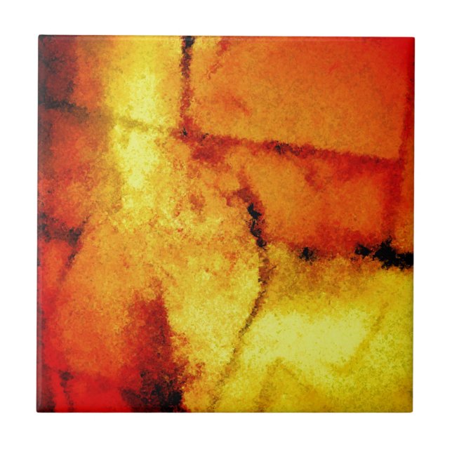 Carreau Oeuvre Abstraite (Devant)