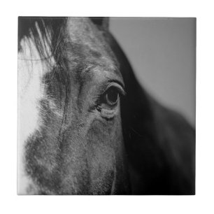 Carreau OEuvre d'oeil noir blanc