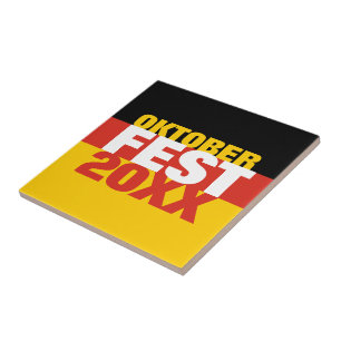 Carreau Oktoberfest Octoberfest drapeau allemand