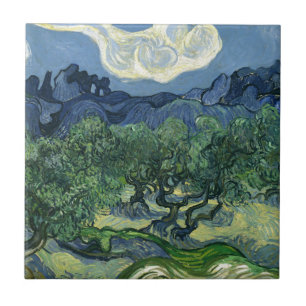 Carreau Olive Trees par Van Gogh