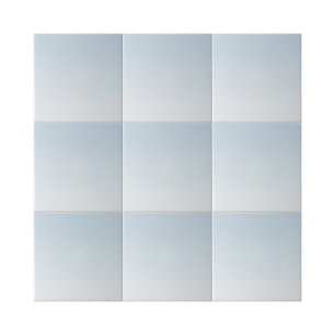 Carreau Ombre Gradient Dusty Bleu Simple Plaque