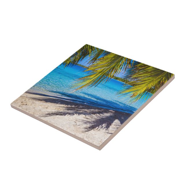 Carreau Ombres sur la plage (Côté)