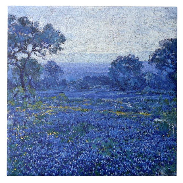 Carreau Onderdonk - Scène Bluebonnet, art, (Devant)