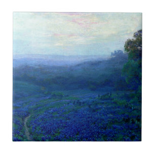 Carreau Onderdonk - Traverser un champ de bleus