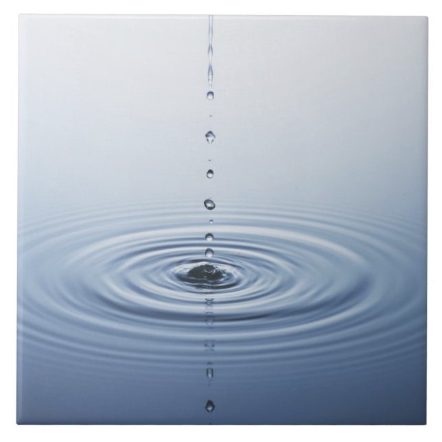 Carreau Ondulation sur l'eau (Devant)