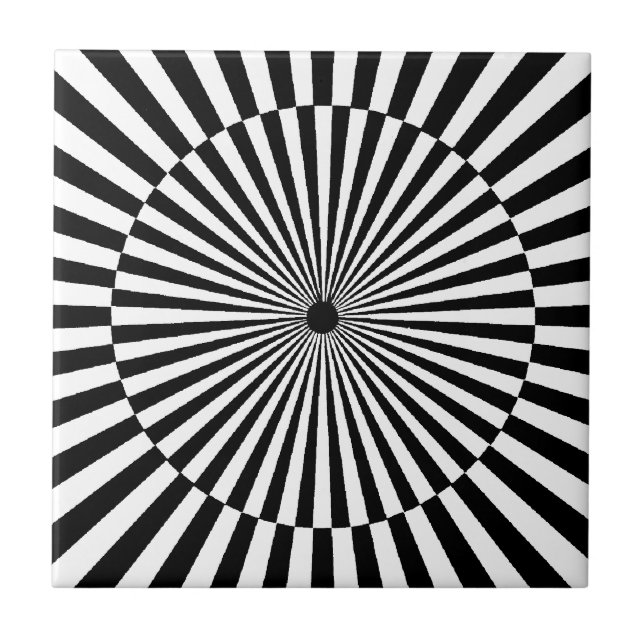 Carreau OP -Art #3 à Emporio Moffa (Devant)