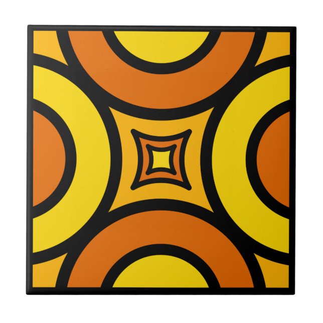 Carreau Orange et citron 2 (Devant)