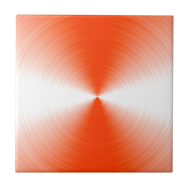 Carreau Orange Rouge Radiant Contemporain (Devant)