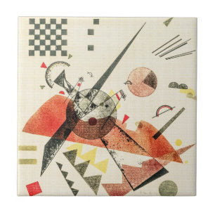 Carreau Orange - Wassily Kandinsky Art moderne
