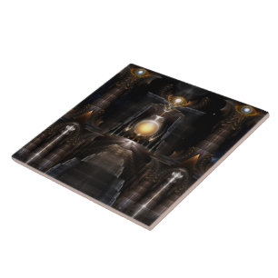 Carreau Orbe D'Acrellis Carrelage D'Art Fractal