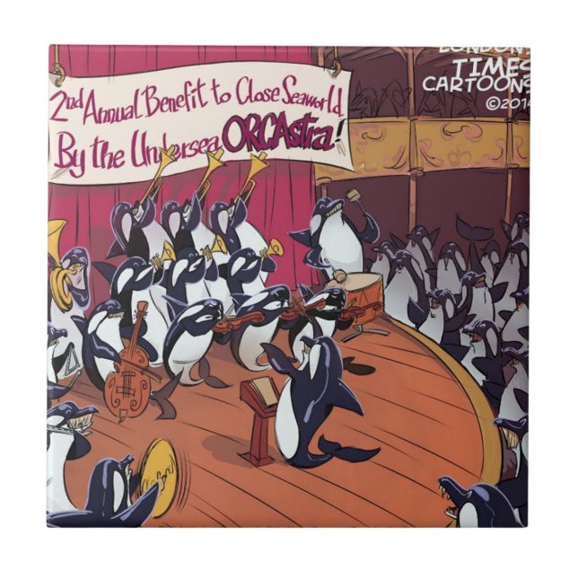 Carreau Orchestre Orca Drôle (Devant)