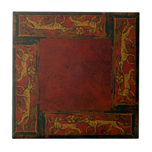 Carreau Original antique quatre de conceptions de quatre