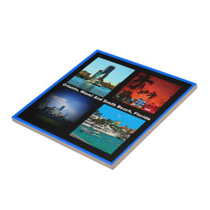 Carreau Orlando, Miami, South Beach Collage