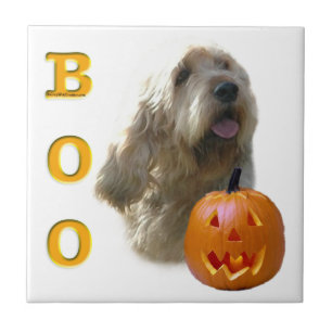 Carreau Otterhound Halloween BOO