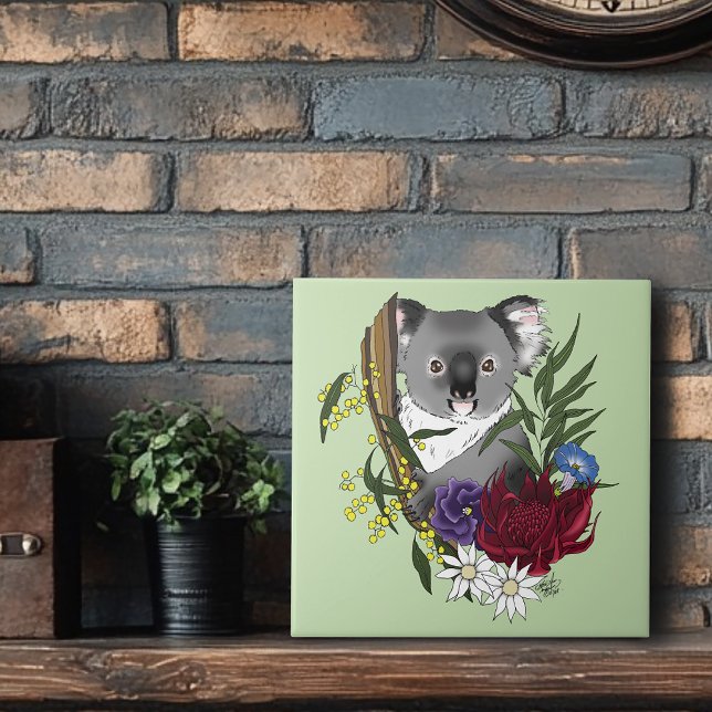 Carreau Ours koala (Créateur téléchargé)