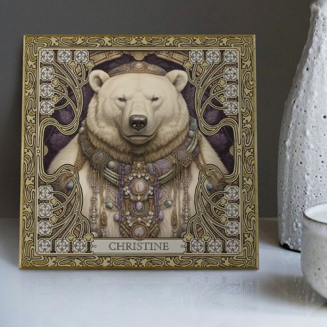 Carreau Ours Polaire Esprit-Animal Carpetpunk Altarpiece (Créateur téléchargé)
