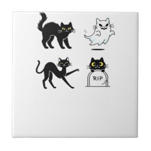 Carreau Pack Halloween  Ensemble graphique effrayant et fe