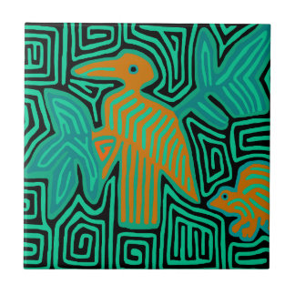 Carreau Paillote Tropicale