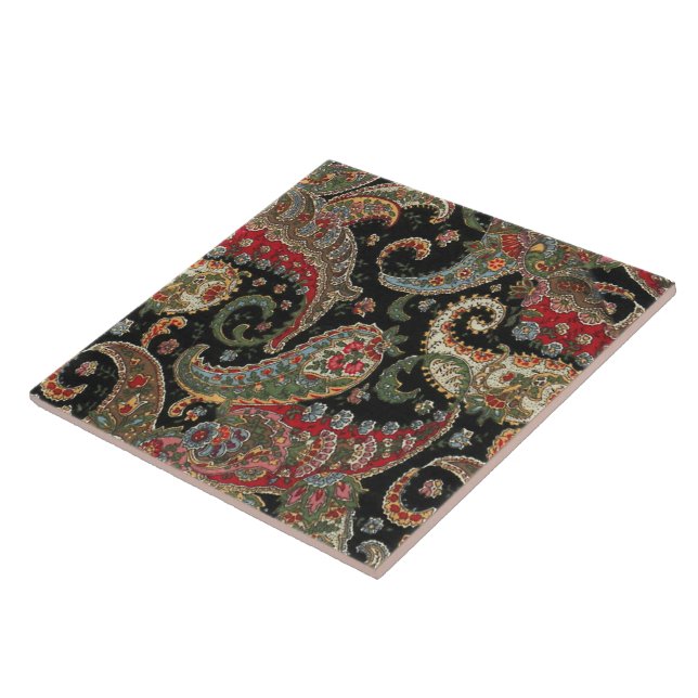 Carreau Paisley Fractal (Côté)