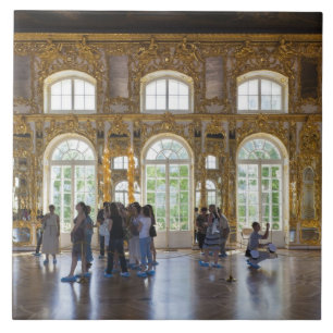 Carreau Palais Catherine, détail de la Grande Salle