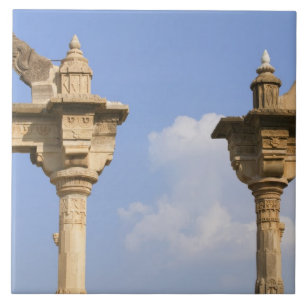 Carreau Palais de la ville, Udaipur, Rajasthan, Inde 2