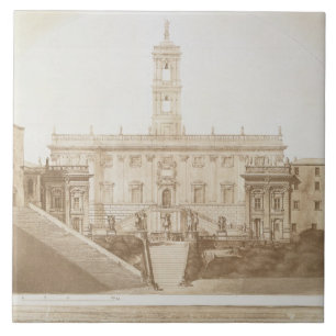 Carreau Palazzo Senatorio, le capitol, Rome, de 'Fragme