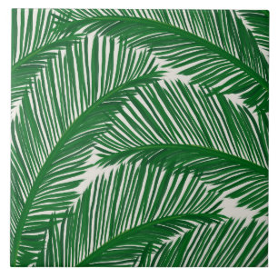 Carreau Palm vert moderne