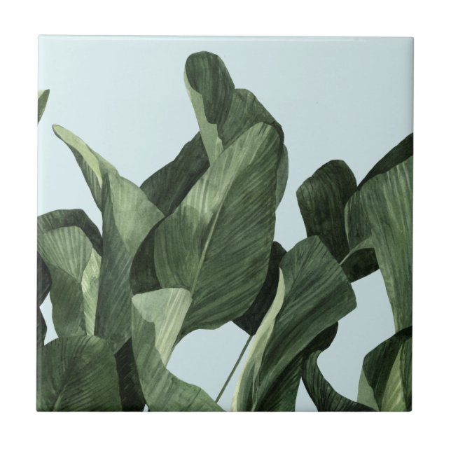 Carreau Palms Celadon (Devant)