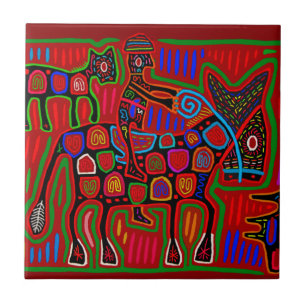 Carreau Panama Mola - Sauvez une balade à cheval sur un co