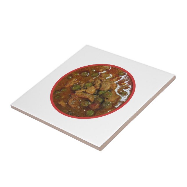 Carreau Panang Thai Curry [พ ะ แ น ง] ... Thaïlande (Côté)