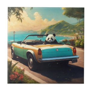 Carreau Panda sur une croisière côtière – Relaxant & Amour