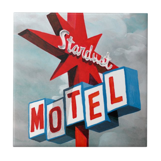 Carreau Panneau du Motel Stardust (Devant)