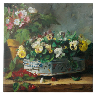 Carreau Pansies et primeurs vintages Brunel-Neuville