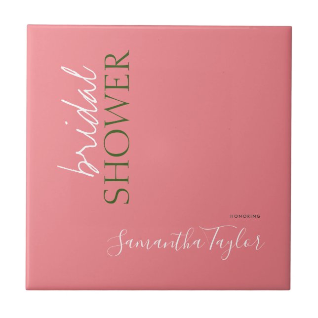 Carreau Papeterie élégante Mariage minimaliste chic (Devant)