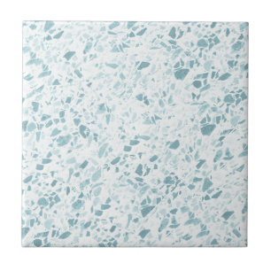 Carreau Papier Oceanic Blue Terrazzo