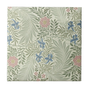 Carreau Papier peint floral Larkspur de William Morris