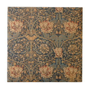 Carreau Papier peint riche au chèvrefeuille de William Mor